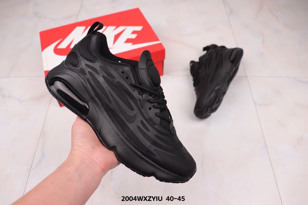 Nike Air Max 200 All Black Shoes